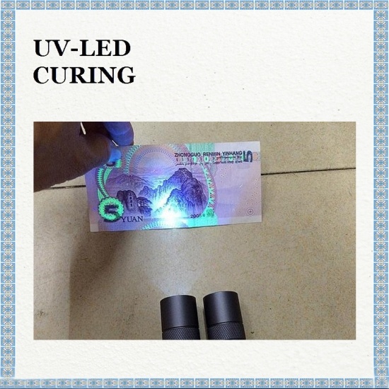 Корея 5 Вт УФ светодиод 365 нм фонарик флуоресцентное обнаружение