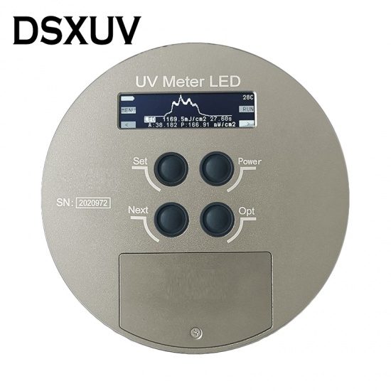 UVA светодиодный индикатор УФ-энергии 365 нм 385нм 395нм 405нм мощность ультрафиолета Иллюминометр 