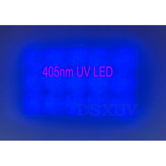Модуль UVLED, коллимирующий линзы параллельного источника света, равномерная фиолетовая освещенность