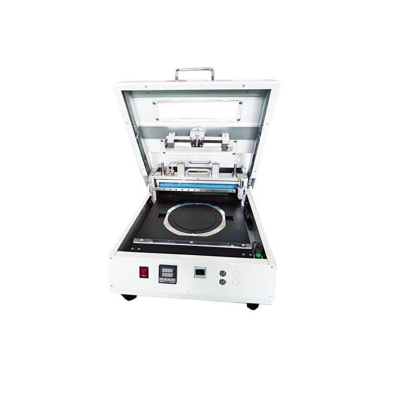 Черный антистатический настольный ламинатор для вафель