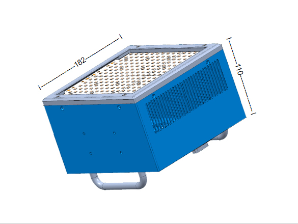 Мощный портативный УФ-светодиодный источник для полимеризации